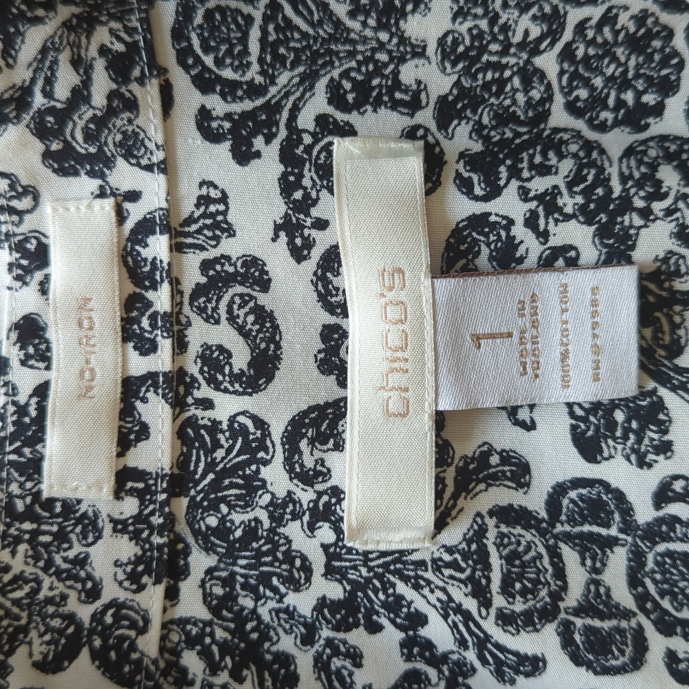 Chico's No-Iron Blouse - Picture 4 of 6